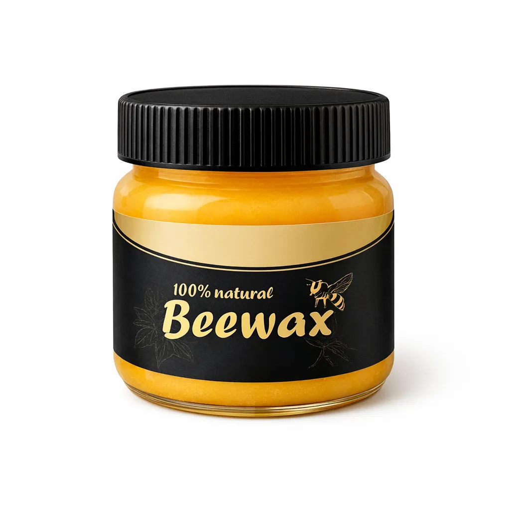 Пчелен восък за дърво, Premium Beeswax Wood Restore, за възстановяване, полиране и блясък на дървени повърхности, намалява видимостта на леки драскотини фото 4
